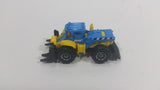 2016 Matchbox MBX Construction Dirt Smasher Blue/Yellow Die Cast Toy Construction Equipment Vehicle - Treasure Valley Antiques & Collectibles