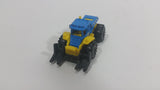 2016 Matchbox MBX Construction Dirt Smasher Blue/Yellow Die Cast Toy Construction Equipment Vehicle - Treasure Valley Antiques & Collectibles