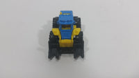 2016 Matchbox MBX Construction Dirt Smasher Blue/Yellow Die Cast Toy Construction Equipment Vehicle - Treasure Valley Antiques & Collectibles