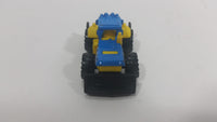 2016 Matchbox MBX Construction Dirt Smasher Blue/Yellow Die Cast Toy Construction Equipment Vehicle - Treasure Valley Antiques & Collectibles