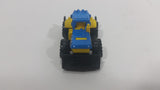 2016 Matchbox MBX Construction Dirt Smasher Blue/Yellow Die Cast Toy Construction Equipment Vehicle - Treasure Valley Antiques & Collectibles