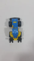 2016 Matchbox MBX Construction Dirt Smasher Blue/Yellow Die Cast Toy Construction Equipment Vehicle - Treasure Valley Antiques & Collectibles