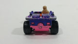 Vintage 1973 Lesney Products Rolamatics Beach Hopper Purple with Pink Speckles Die Cast Toy Car Vehicle - Bouncing Driver - Treasure Valley Antiques & Collectibles