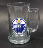 Collectible Edmonton Oilers Clear Glass Beer Mug HockeyRules ® Official NHL Product Ice Hockey Sports Collectible