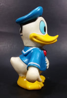 Vintage Walt Disney Productions Baby Donald Duck in Sailor Outfit Hard Rubber Coin Bank Collectible - Treasure Valley Antiques & Collectibles