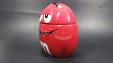 2009 Mars M & M Chocolates The Red One Ceramic Round Lidded Candy Dish Collectible - Treasure Valley Antiques & Collectibles