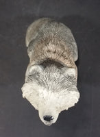 Wolf Sitting and Howling Light Weight Resin Animal Figurine 4 1/2" Tall - Treasure Valley Antiques & Collectibles