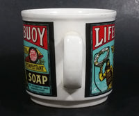 Rare Vintage Lifebuoy Lever Royal Disinfectant Soap Advertising Ceramic Coffee Mug Collectible Made in Ireland