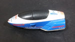 1996 Warner Hot Wheels GM Lean Machine Space Agency HWSA Research Ship White & Blue Die Cast Toy Planetary Exploration Rocket Vehicle