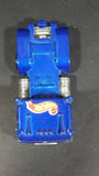 1997 Hot Wheels Race Team II Ramp Truck Semi Tractor Metalflake Blue Die Cast Toy Car Rig Vehicle - Treasure Valley Antiques & Collectibles