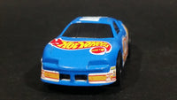 2000 Hot Wheels Racer Nascar #44 7/20 Blue Die Cast Toy Race Car Vehicle McDonald's Happy Meal