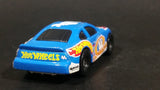 2000 Hot Wheels Racer Nascar #44 7/20 Blue Die Cast Toy Race Car Vehicle McDonald's Happy Meal