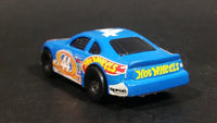 2000 Hot Wheels Racer Nascar #44 7/20 Blue Die Cast Toy Race Car Vehicle McDonald's Happy Meal