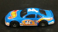 2000 Hot Wheels Racer Nascar #44 7/20 Blue Die Cast Toy Race Car Vehicle McDonald's Happy Meal