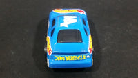 2000 Hot Wheels Racer Nascar #44 7/20 Blue Die Cast Toy Race Car Vehicle McDonald's Happy Meal