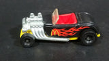 1994 Hot Wheels Roadster Flame Rider Black Die Cast Toy Hot Rod Car Vehicle McDonald's Happy Meal - Treasure Valley Antiques & Collectibles