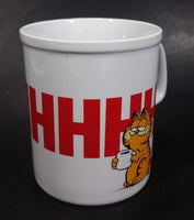 United Features Syndicate Jim Davis Garfield The Cat AHHHHHH White Ceramic Coffee Mug Cartoon Character Collectible