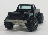 Rare Vintage Yatming 4x4 Chevy Pickup Truck Black No. 1091 Die Cast Toy Car Vehicle