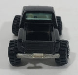 Rare Vintage Yatming 4x4 Chevy Pickup Truck Black No. 1091 Die Cast Toy Car Vehicle