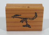 Vintage Looney Tunes Roadrunner Bird Wooden Rubber Stamp Cartoon Character Television Collectible