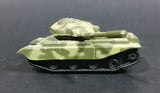 Unknown Brand Army Military Green Camouflage Tank Die Cast Toy Car Weaponry Vehicle with Rotating Turret - Treasure Valley Antiques & Collectibles