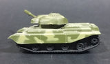 Unknown Brand Army Military Green Camouflage Tank Die Cast Toy Car Weaponry Vehicle with Rotating Turret - Treasure Valley Antiques & Collectibles