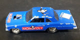 1996 Johnny Lightning Parker Brothers Real Estate Trading Game Monopoly Blue Die Cast Toy Car Vehicle - Treasure Valley Antiques & Collectibles