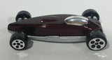 1999 Hot Wheels Street Raptor Maroon Dark Red Die Cast Toy Car - McDonald's Happy Meal 13/16 - Treasure Valley Antiques & Collectibles