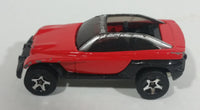 1999 Hot Wheels First Editions Jeep Jeepster Red Die Cast Toy Car Vehicle - Treasure Valley Antiques & Collectibles