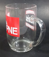 Vintage Hires Root Beer Soda Pop Beverage PNE Pacific National Exhibition Clear Large Round Glass Mug - Treasure Valley Antiques & Collectibles