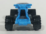 2015 Matchbox Lineup Moto Tracker Blue Die Cast Toy Car ATV Tracked Quad Vehicle - Treasure Valley Antiques & Collectibles