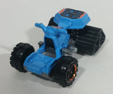 2015 Matchbox Lineup Moto Tracker Blue Die Cast Toy Car ATV Tracked Quad Vehicle - Treasure Valley Antiques & Collectibles