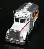 1984 Matchbox Shell Oil Peterbilt Tanker Truck White Die Cast Toy Car Fuel Transport Vehicle - Treasure Valley Antiques & Collectibles