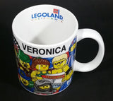 1998 Legoland California "Veronica" Lego Toy Themed Ceramic Coffee Mug Collectible - Treasure Valley Antiques & Collectibles