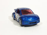 2012 Hot Wheels Volkswagen New Beetle Cup Dark Blue Die Cast Toy Car Vehicle - Treasure Valley Antiques & Collectibles