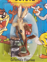 1994 Tyco Looney Tunes Wile E. Coyote Cartoon Character Bendable Figure Still Sealed In Package - Treasure Valley Antiques & Collectibles