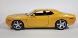 Maisto 2006 Dodge Challenger 1:18 Scale Yellow Die Cast Toy Muscle Car Vehicle - Treasure Valley Antiques & Collectibles