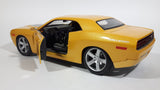 Maisto 2006 Dodge Challenger 1:18 Scale Yellow Die Cast Toy Muscle Car Vehicle - Treasure Valley Antiques & Collectibles