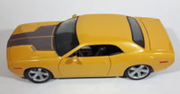 Maisto 2006 Dodge Challenger 1:18 Scale Yellow Die Cast Toy Muscle Car Vehicle - Treasure Valley Antiques & Collectibles