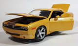 Maisto 2006 Dodge Challenger 1:18 Scale Yellow Die Cast Toy Muscle Car Vehicle - Treasure Valley Antiques & Collectibles