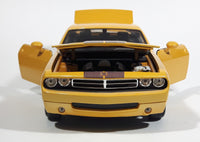 Maisto 2006 Dodge Challenger 1:18 Scale Yellow Die Cast Toy Muscle Car Vehicle - Treasure Valley Antiques & Collectibles