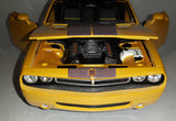 Maisto 2006 Dodge Challenger 1:18 Scale Yellow Die Cast Toy Muscle Car Vehicle - Treasure Valley Antiques & Collectibles