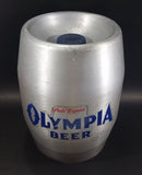 Rare Vintage Olympia Beer Pale Export Reynolds Aluminum Tapper Keg Coin Bank Breweriana Collectible