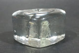 Small Clear Resin Heart Shaped Paper Weight