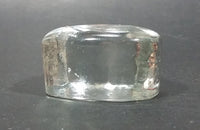 Small Clear Resin Heart Shaped Paper Weight