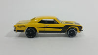 2014 Hot Wheels Workshop Muscle Mania '67 Chevelle SS 396 Yellow Die Cast Toy Car Vehicle - Treasure Valley Antiques & Collectibles