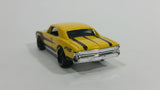 2014 Hot Wheels Workshop Muscle Mania '67 Chevelle SS 396 Yellow Die Cast Toy Car Vehicle - Treasure Valley Antiques & Collectibles