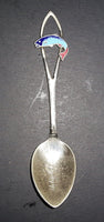 Vintage Ucluelet, BC Enamel Salmon Collectible Spoon - Treasure Valley Antiques & Collectibles