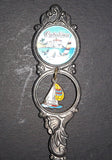 Vintage Colorful Catalina Island, California Sailboat Charm Collectible Spoon - Treasure Valley Antiques & Collectibles