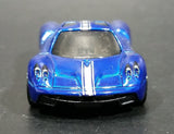 2014 Hot Wheels Showroom All Stars Pagani Huayra Blue Die Cast Toy Car Vehicle - Treasure Valley Antiques & Collectibles